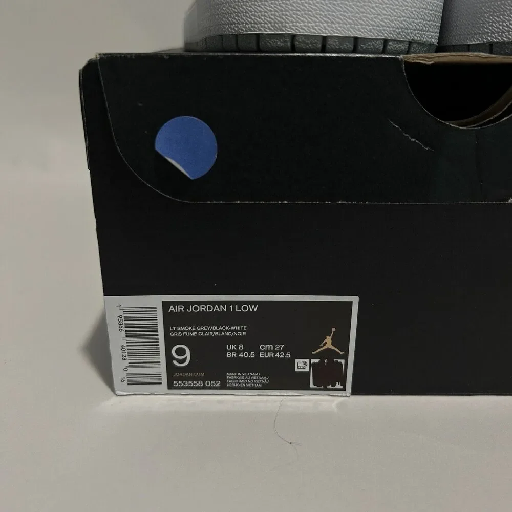 Nike Shoes Air Jordan 1 Low Retro “Shadow Toe” 2024